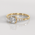 Anillo de Compromiso Willow - Oro Amarillo 18K