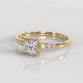 Anillo de Compromiso Chelsy - Oro Amarillo 18K