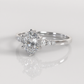 Anillo de Compromiso Frezia - Plata