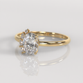 Anillo de Compromiso Kendall - Oro Amarillo 18K