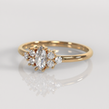 Anillo de Compromiso Miranda - Oro Rosado 18K