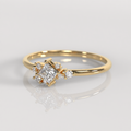 Anillo de Compromiso Alaia - Oro Amarillo 18K