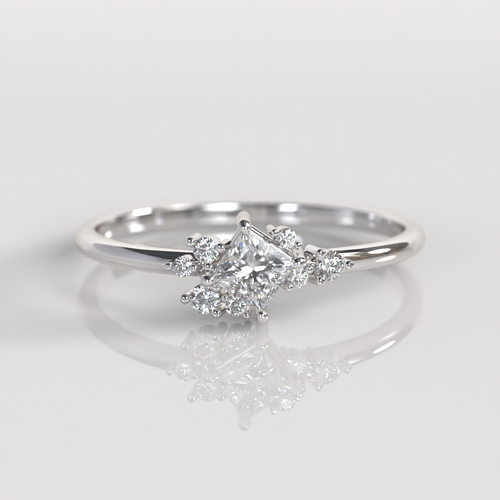 Anillo de Compromiso Alaia - Plata