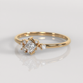 Anillo de Compromiso Alaia - Oro Rosado 18K