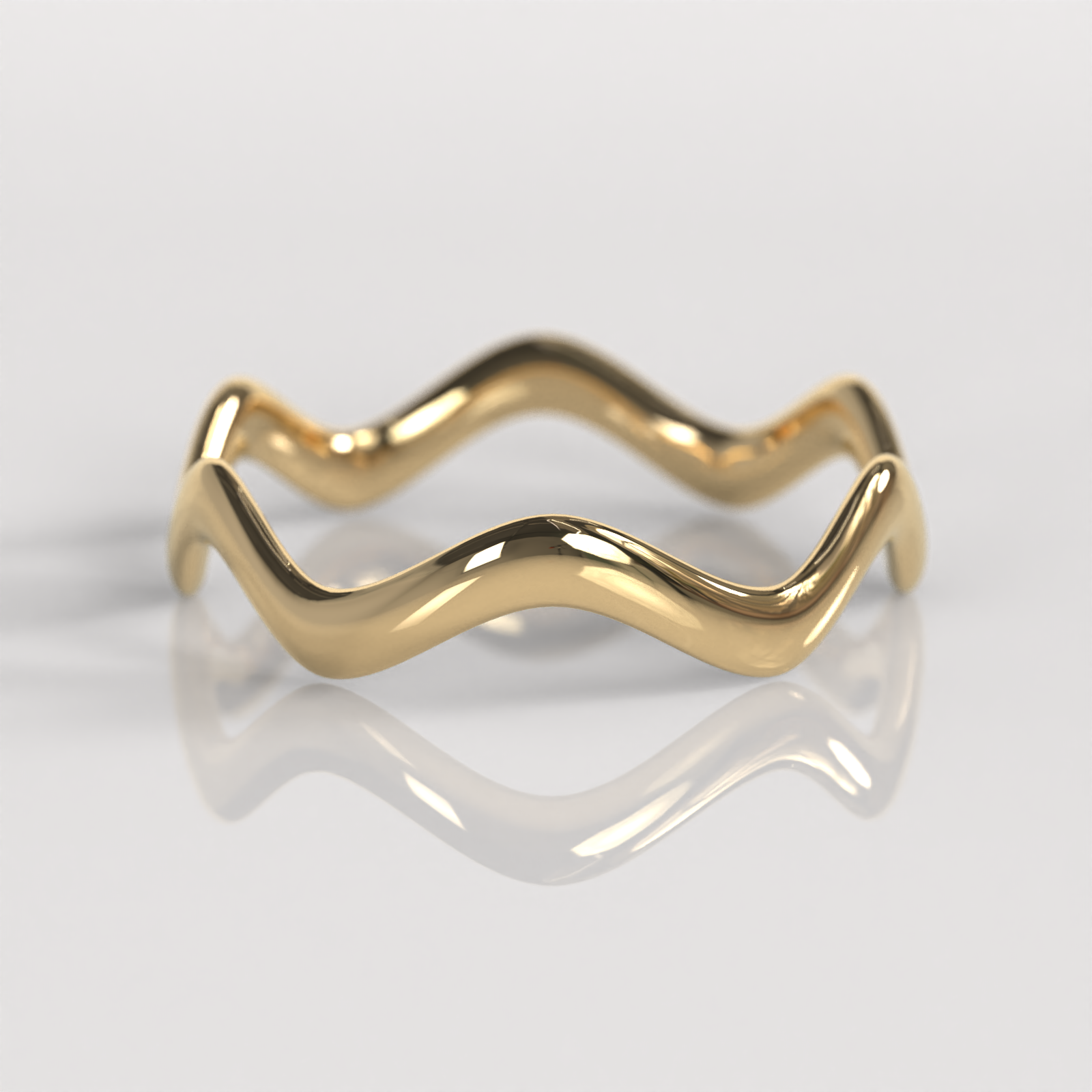 Anillo Ocean - Oro Amarillo 18K