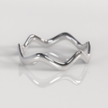 Anillo Ocean - Plata