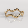 Anillo Ocean - Oro Rosado 18K