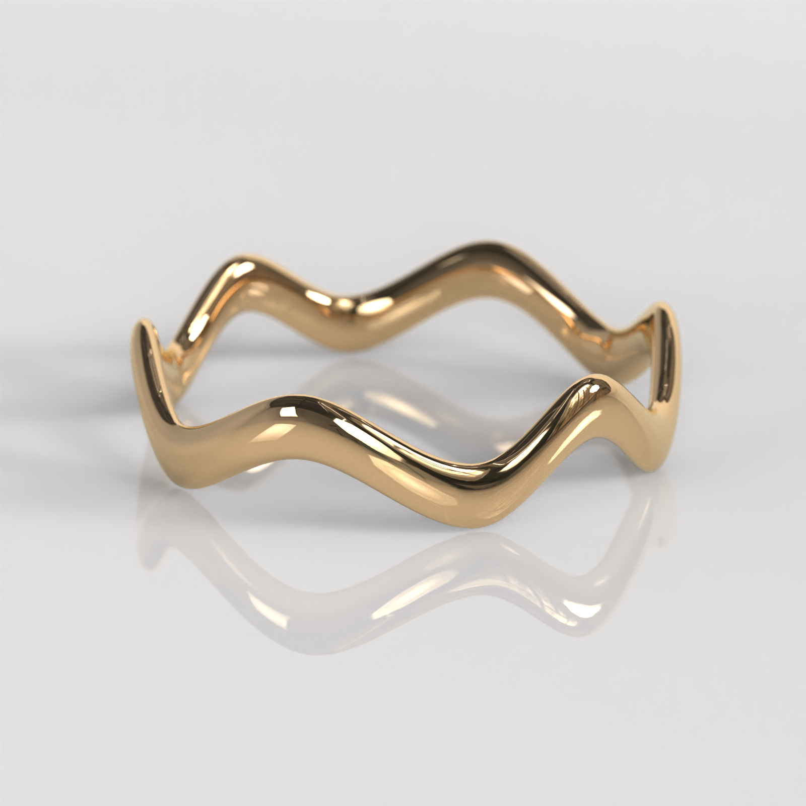 Anillo Ocean - Oro Rosado 18K