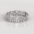 Anillo Gadiel - Oro Blanco 18K