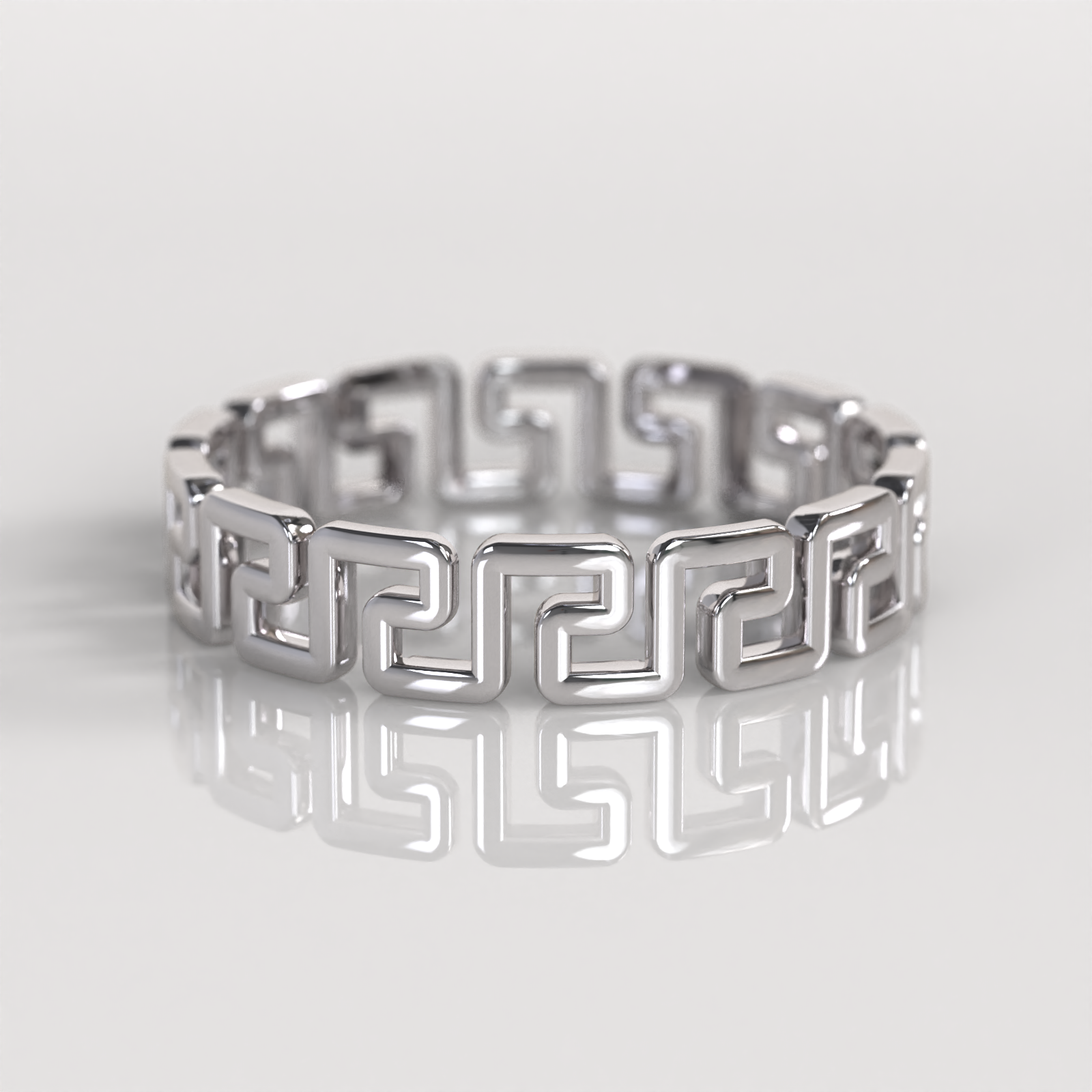 Anillo Gadiel - Oro Blanco 18K