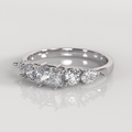 Anillo de Compromiso Raiza - Oro Blanco 18K