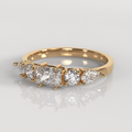 Anillo de Compromiso Raiza - Oro Rosado 18K