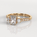 Anillo de Compromiso Lisset - Oro Rosado 18K