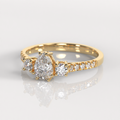 Anillo de Compromiso Rachel - Oro Amarillo 18K