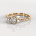 Anillo de Compromiso Rachel - Oro Rosado 18K
