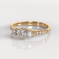 Anillo de Compromiso Daphne - Oro Rosado 18K