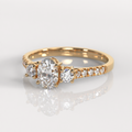 Anillo de Compromiso Oprah - Oro Rosado 18K