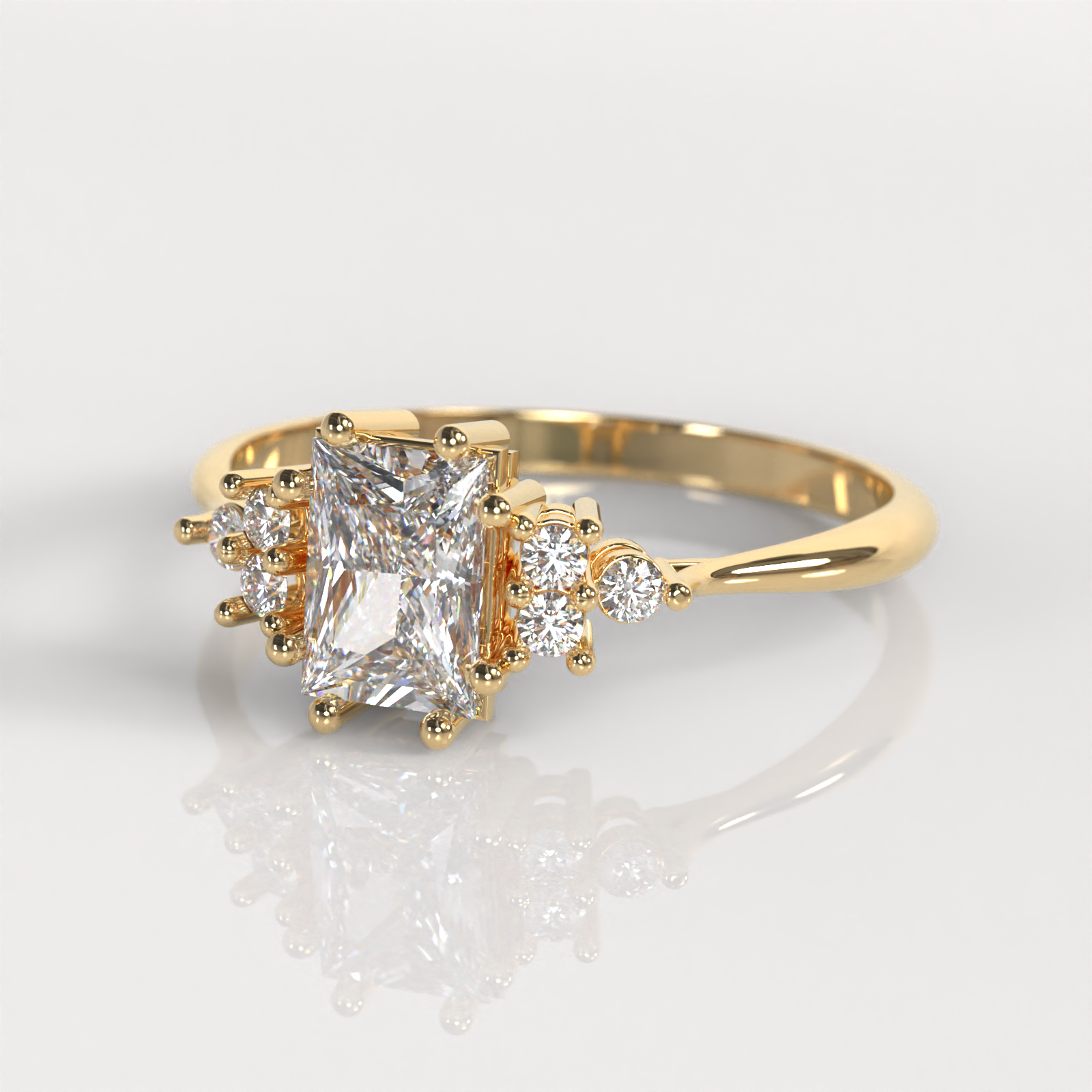 Anillo de Compromiso Fetté - Oro Amarillo 18K