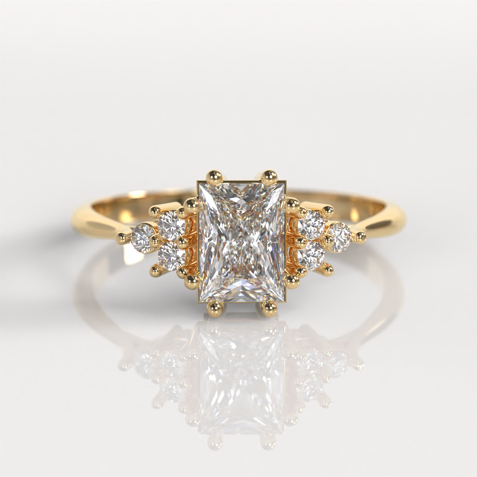 Anillo de Compromiso Fetté - Oro Amarillo 18K