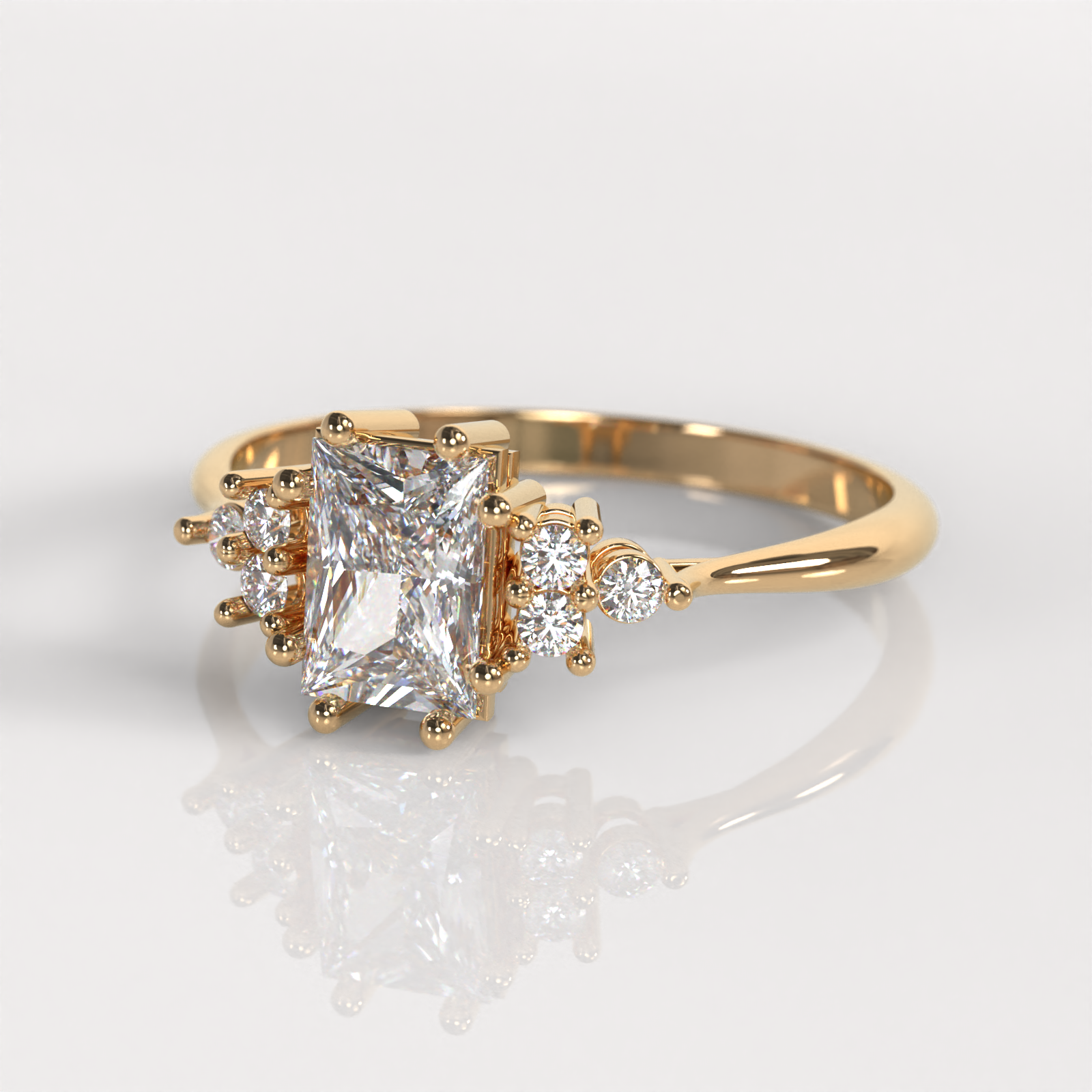 Anillo de Compromiso Fetté - Oro Rosado 18K