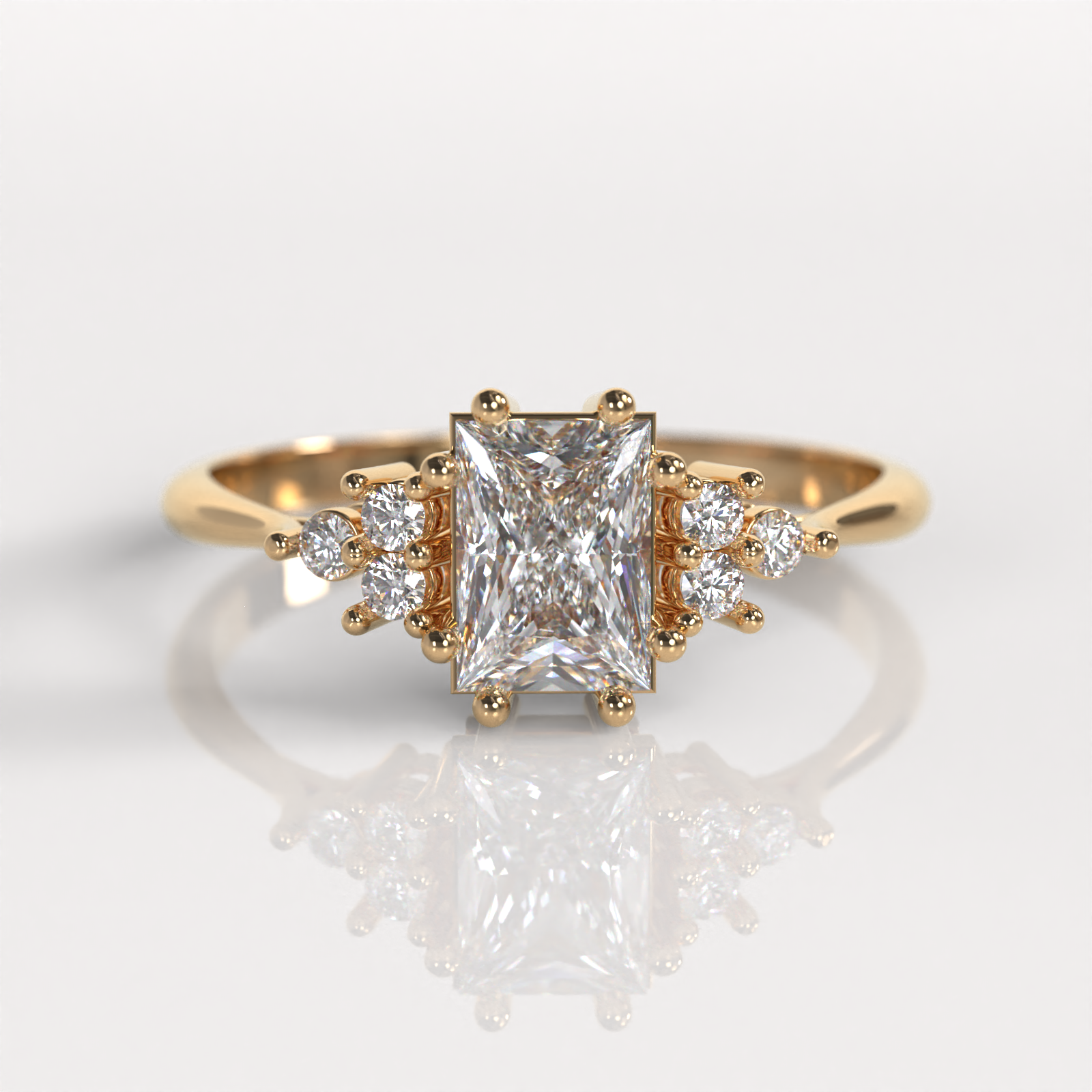 Anillo de Compromiso Fetté - Oro Rosado 18K