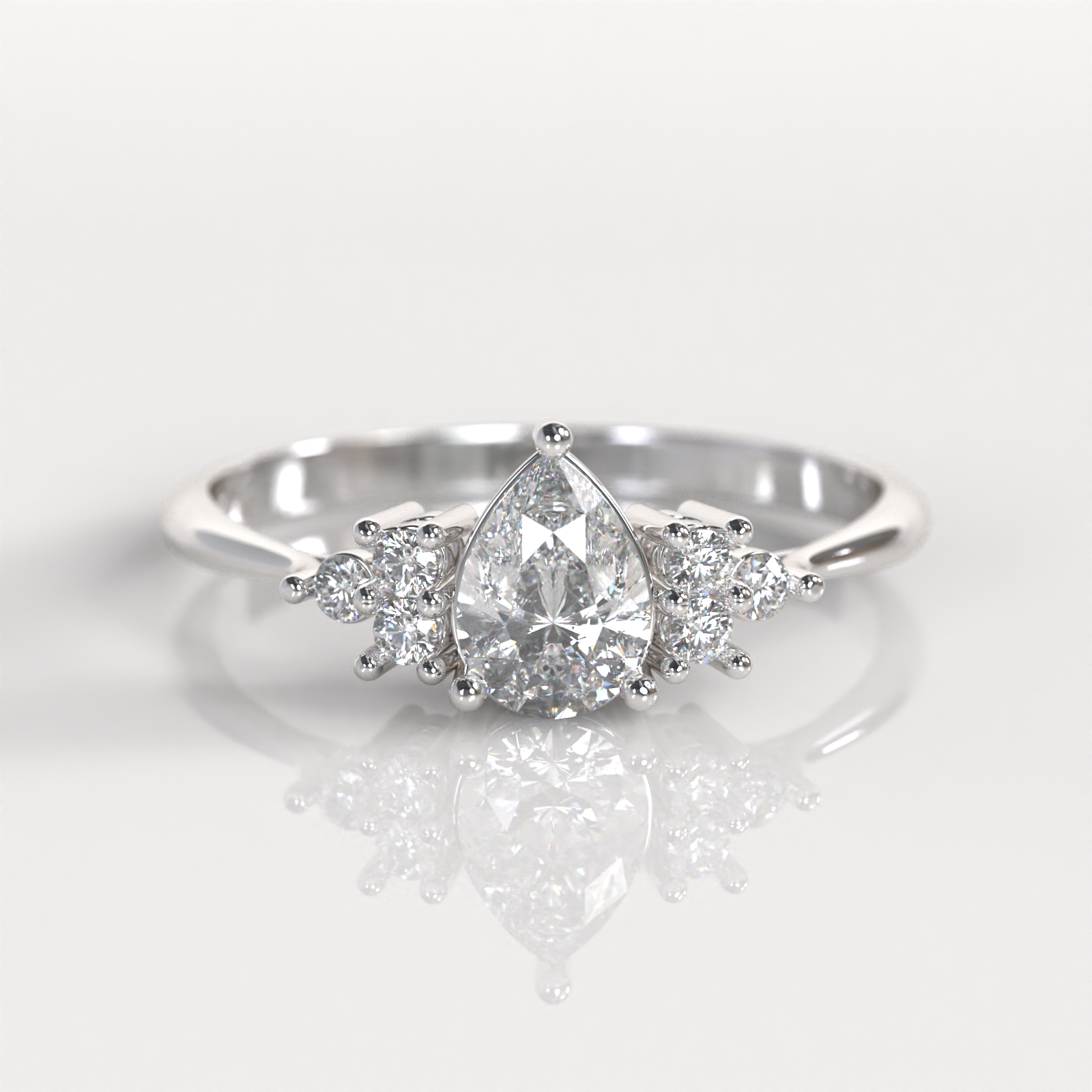 Anillo de Compromiso Baisse - Plata