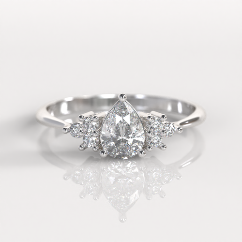 Anillo de Compromiso Baisse - Plata