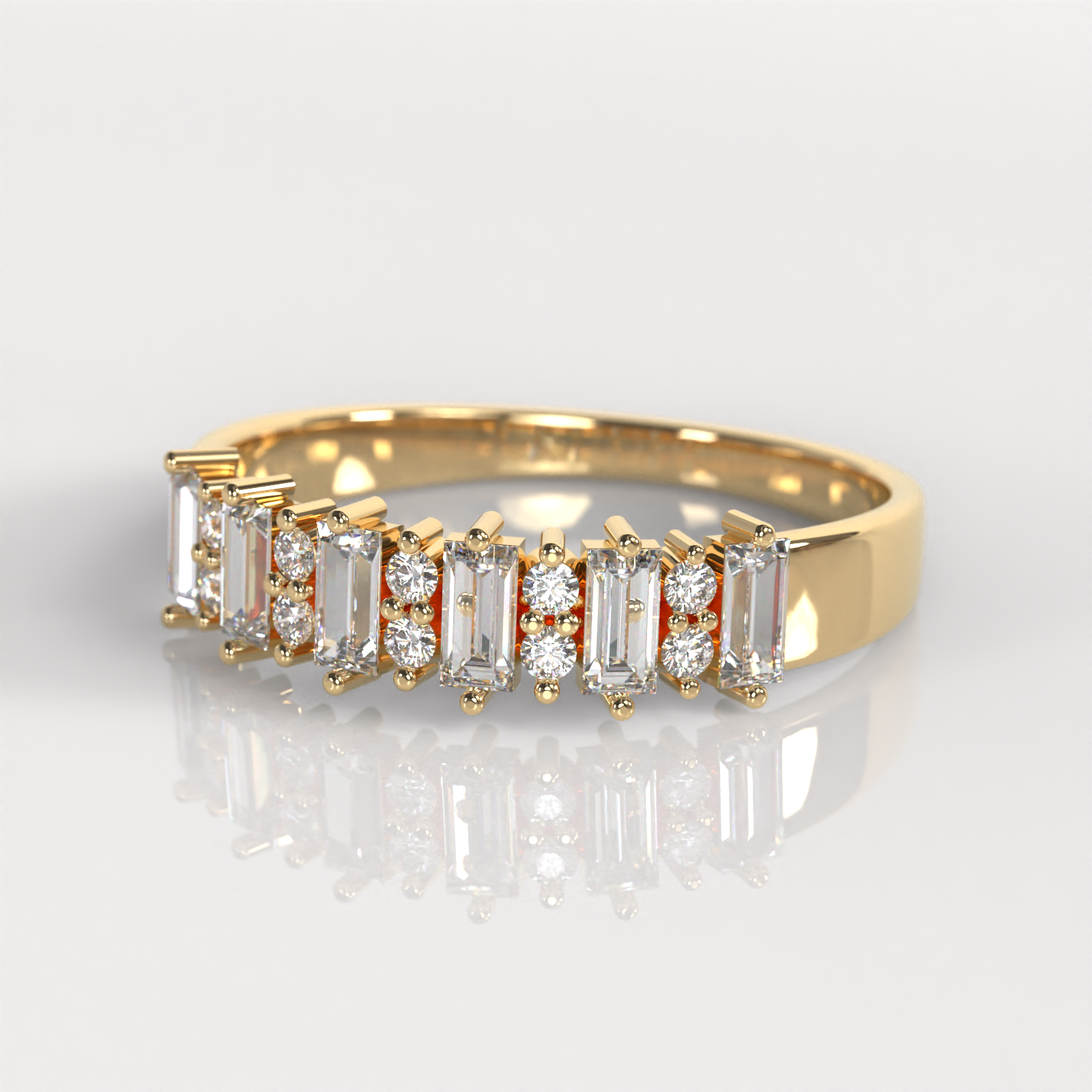 Anillo Sylvie - Oro Amarillo 18K