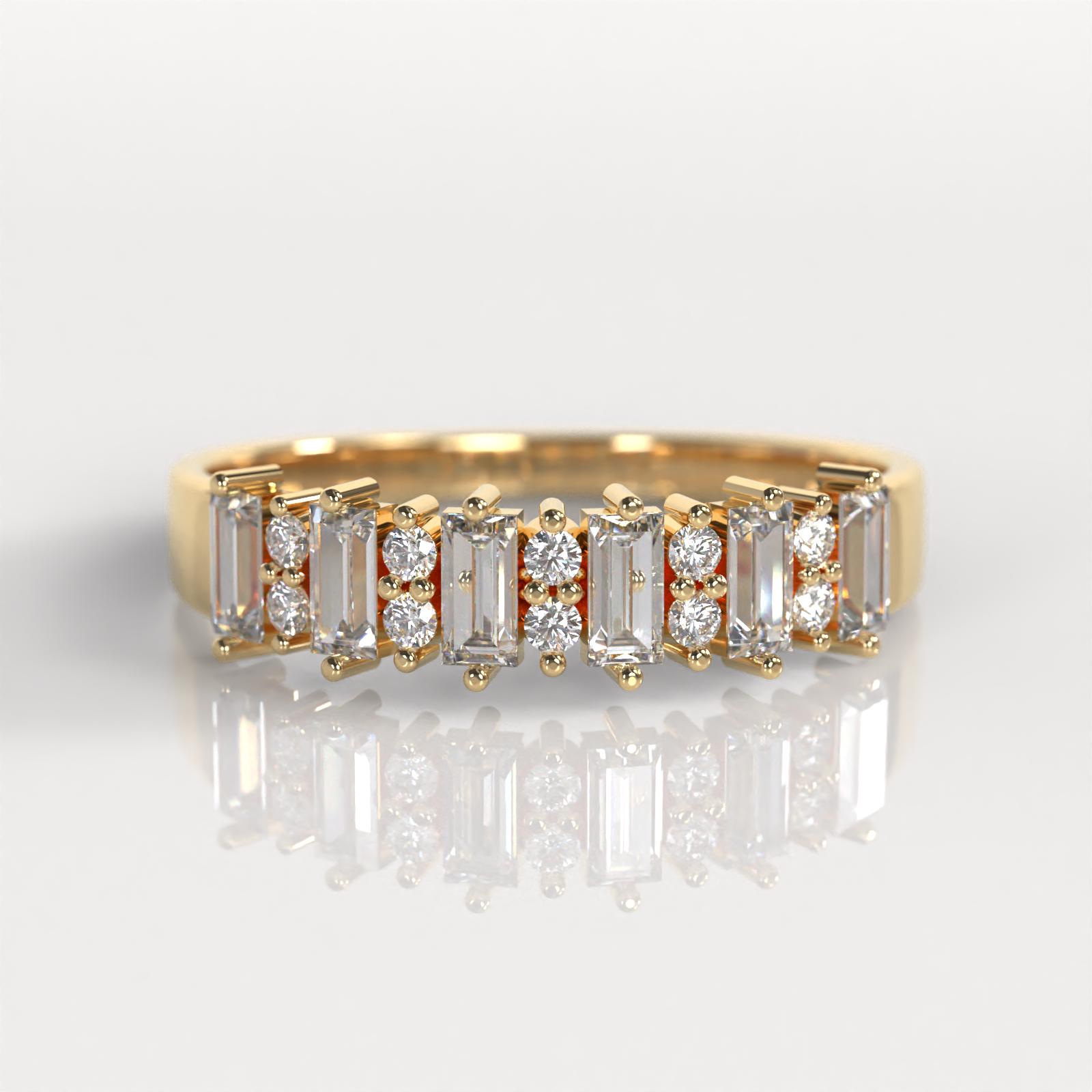 Anillo Sylvie - Oro Amarillo 18K