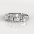 Anillo Sylvie - Oro Blanco 18K