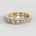 Anillo de Compromiso Francia - Oro Amarillo 18K