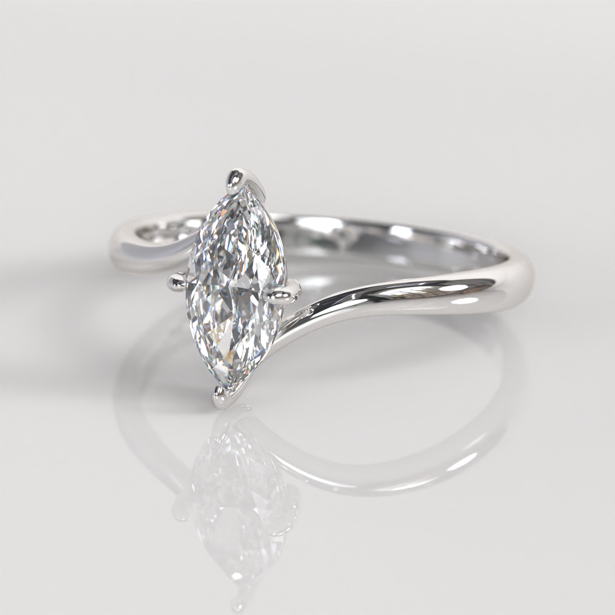 Anillo de Compromiso Milla - Plata