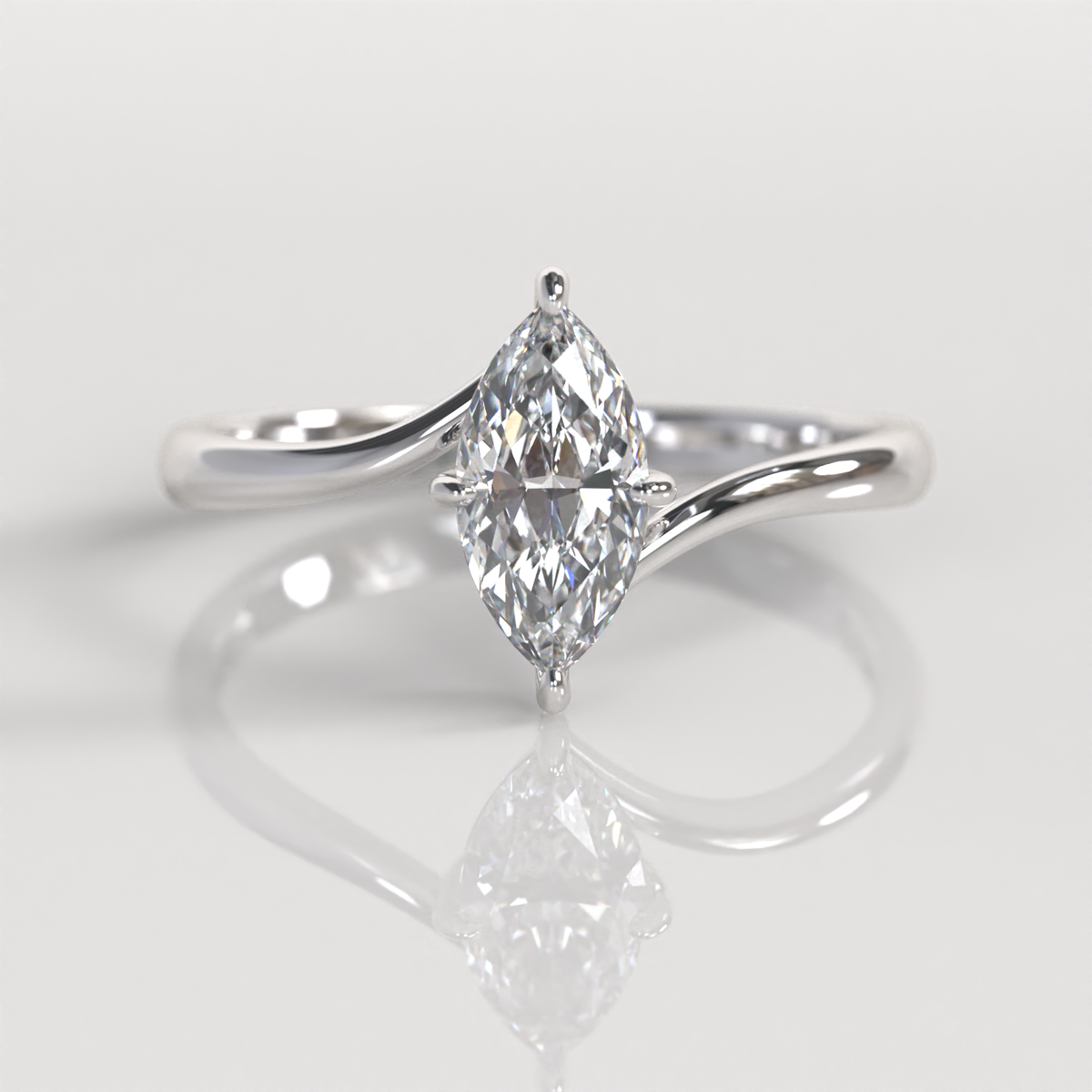 Anillo de Compromiso Milla - Plata