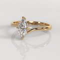 Anillo de Compromiso Milla - Oro Rosado 18K