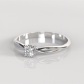 Anillo de Compromiso Maevis - Plata