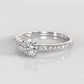 Anillo de Compromiso Nicole - Plata