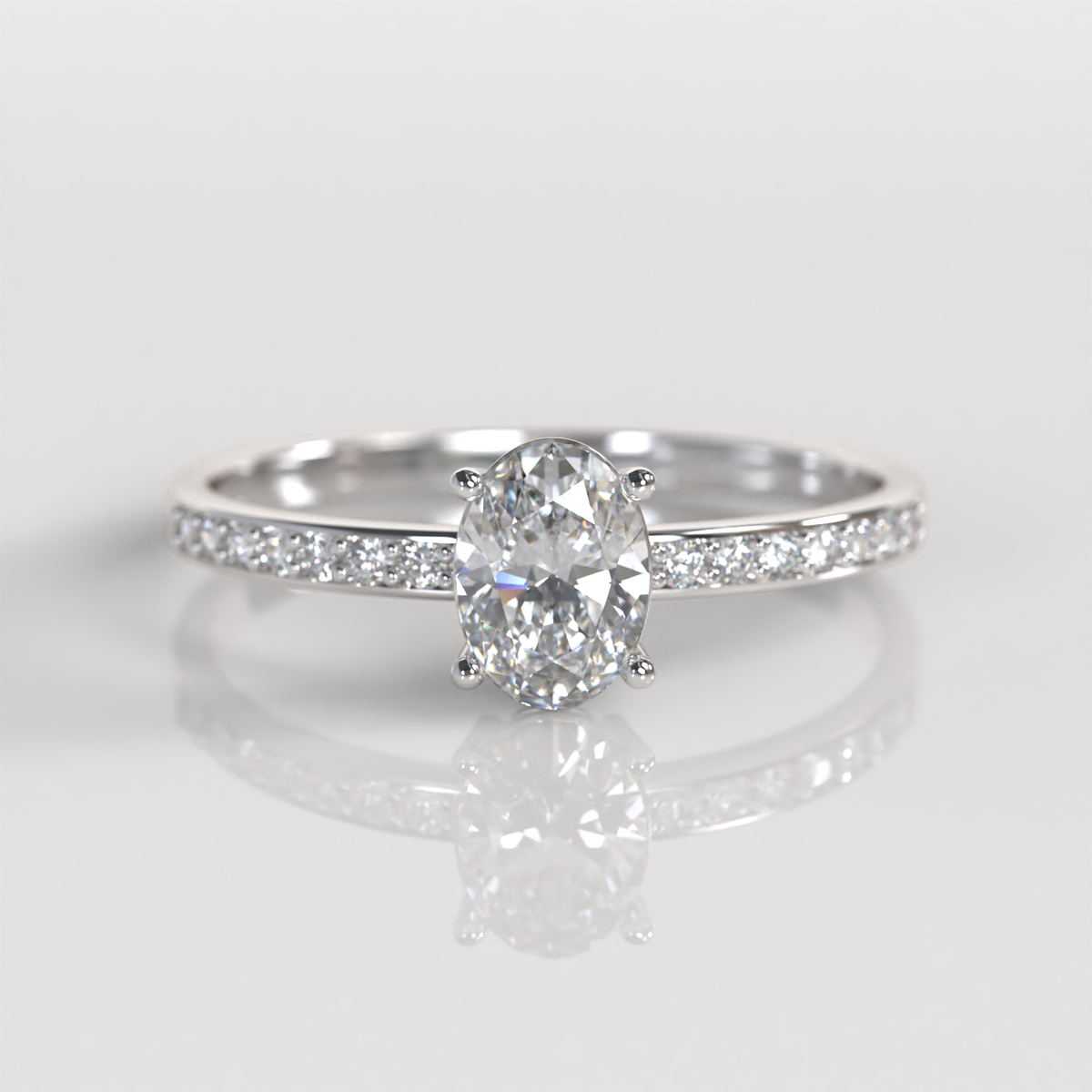 Anillo de Compromiso Bárbara - Plata