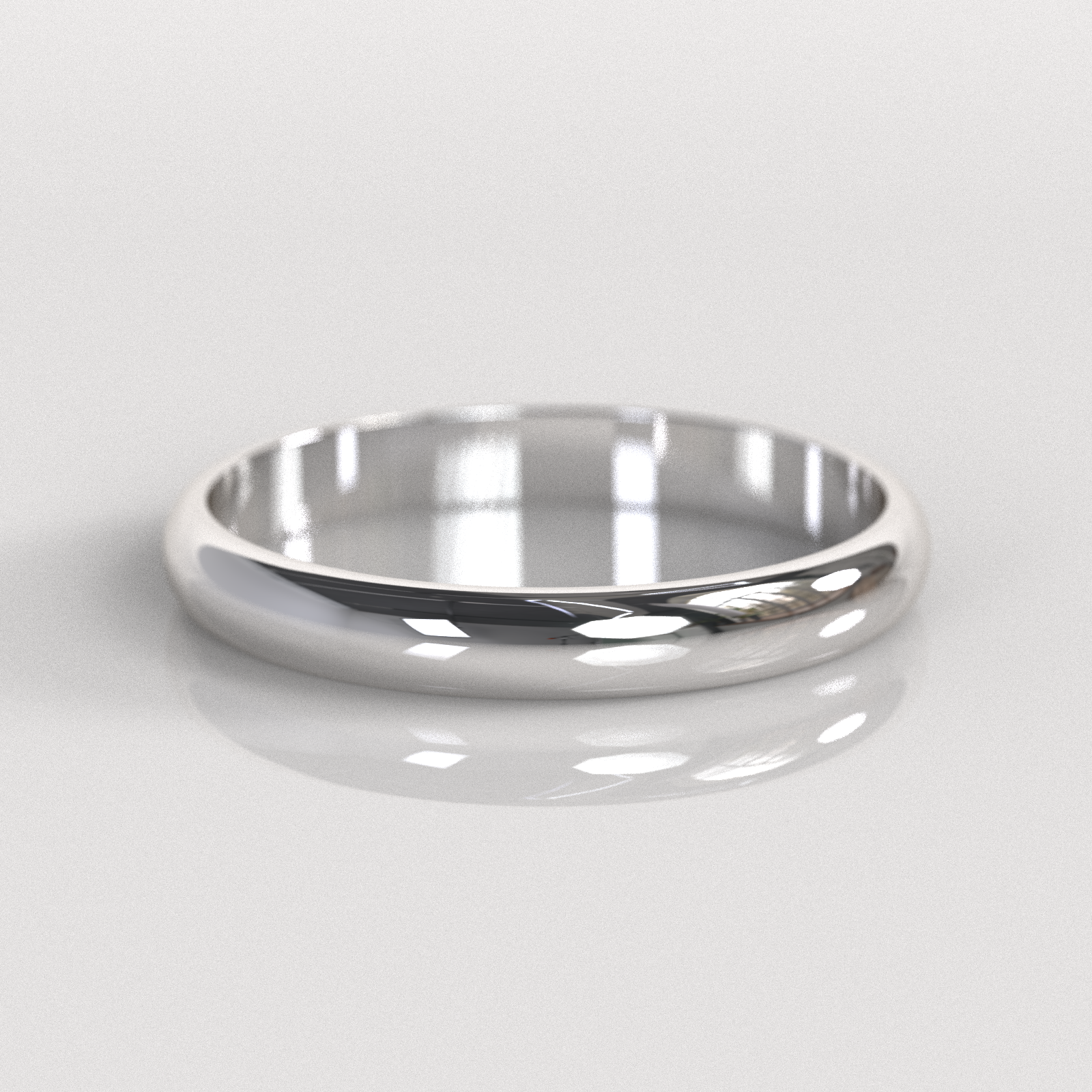Argolla Inglesa 3mm • 3g - Plata