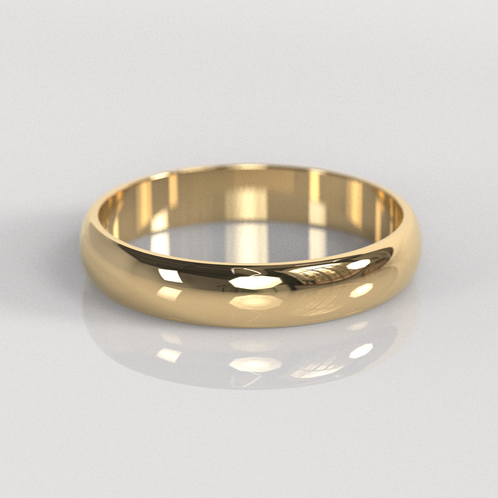 Argolla Inglesa 4mm • 4g - Oro Amarillo 18K