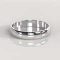 Argolla Inglesa 4mm • 4g - Plata
