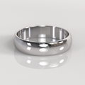 Argolla Inglesa 5mm • 5g - Oro Blanco 18K
