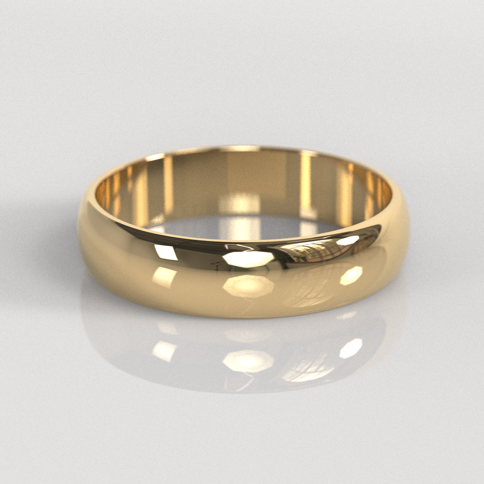 Argolla Inglesa 5mm • 5g - Oro Rosado 18K