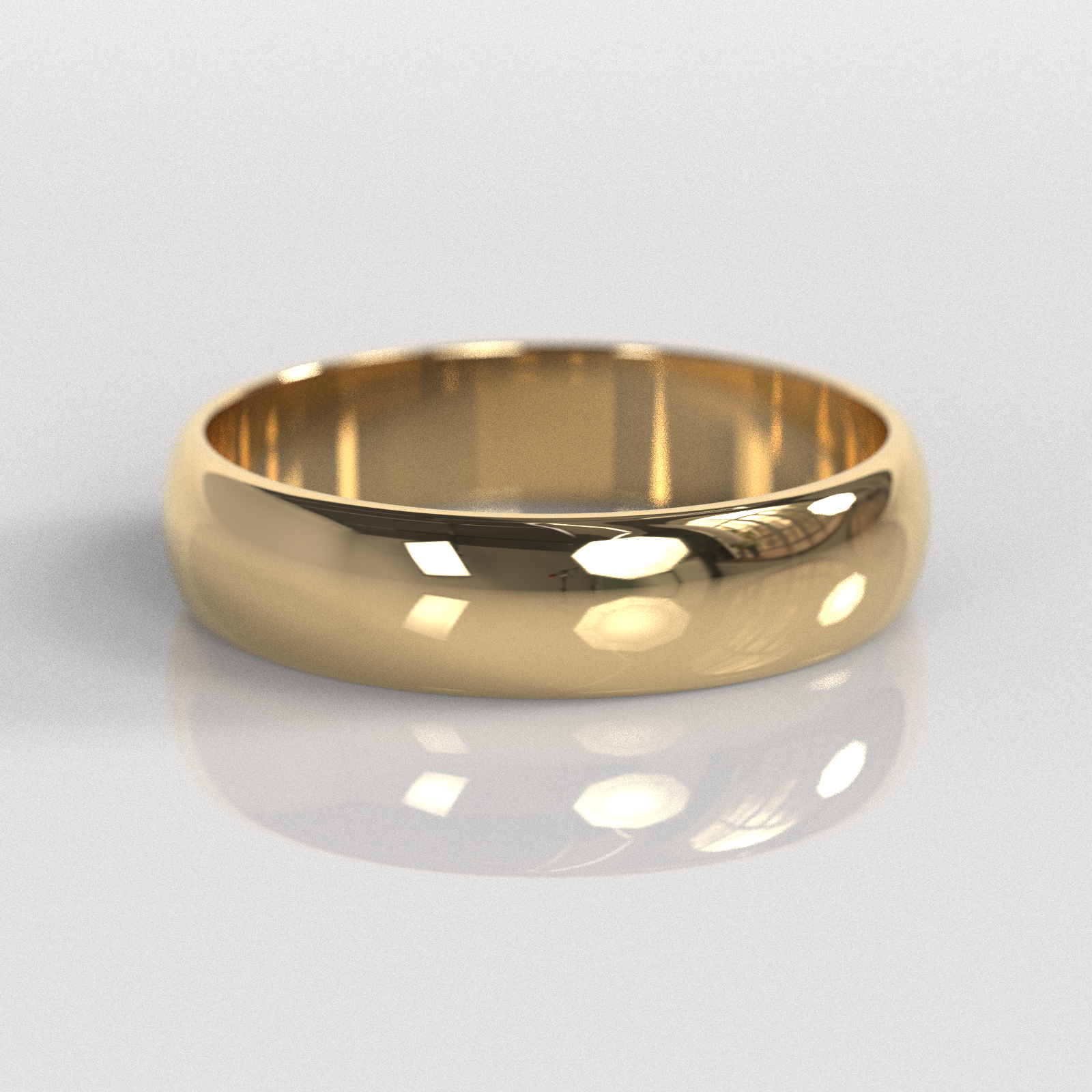 Argolla Inglesa 5mm • 5g - Oro Rosado 18K