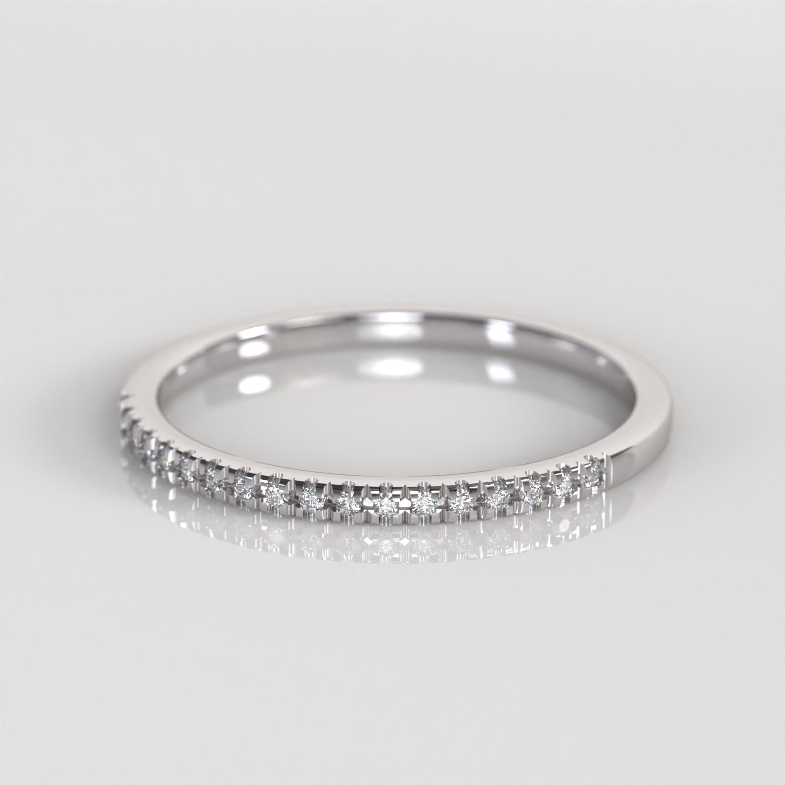 Anillo Isadora - Oro Blanco 18K