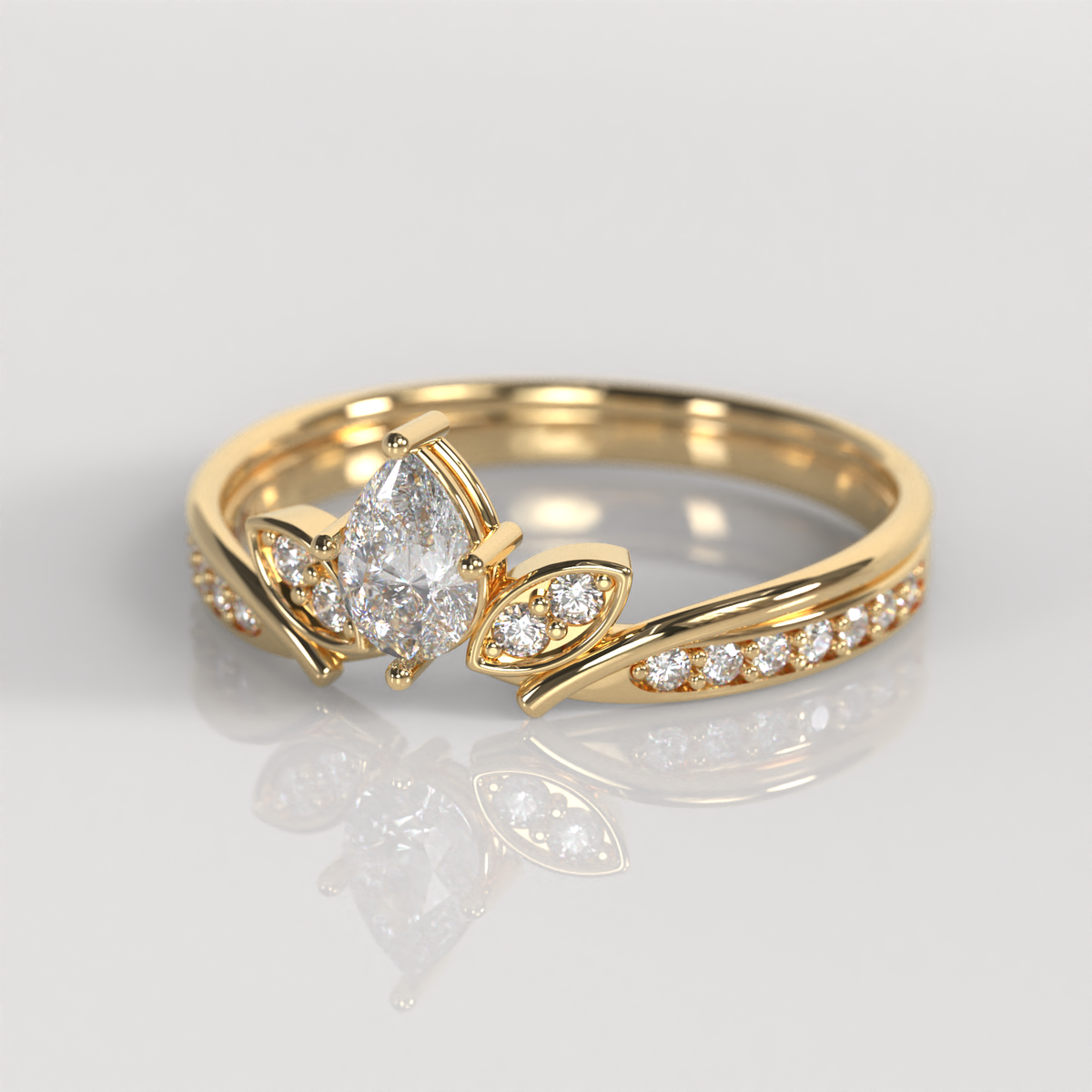 Anillo Lotto - Oro Amarillo 18K