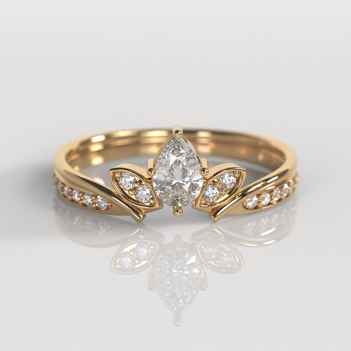 Anillo Lotto - Oro Rosado 18K