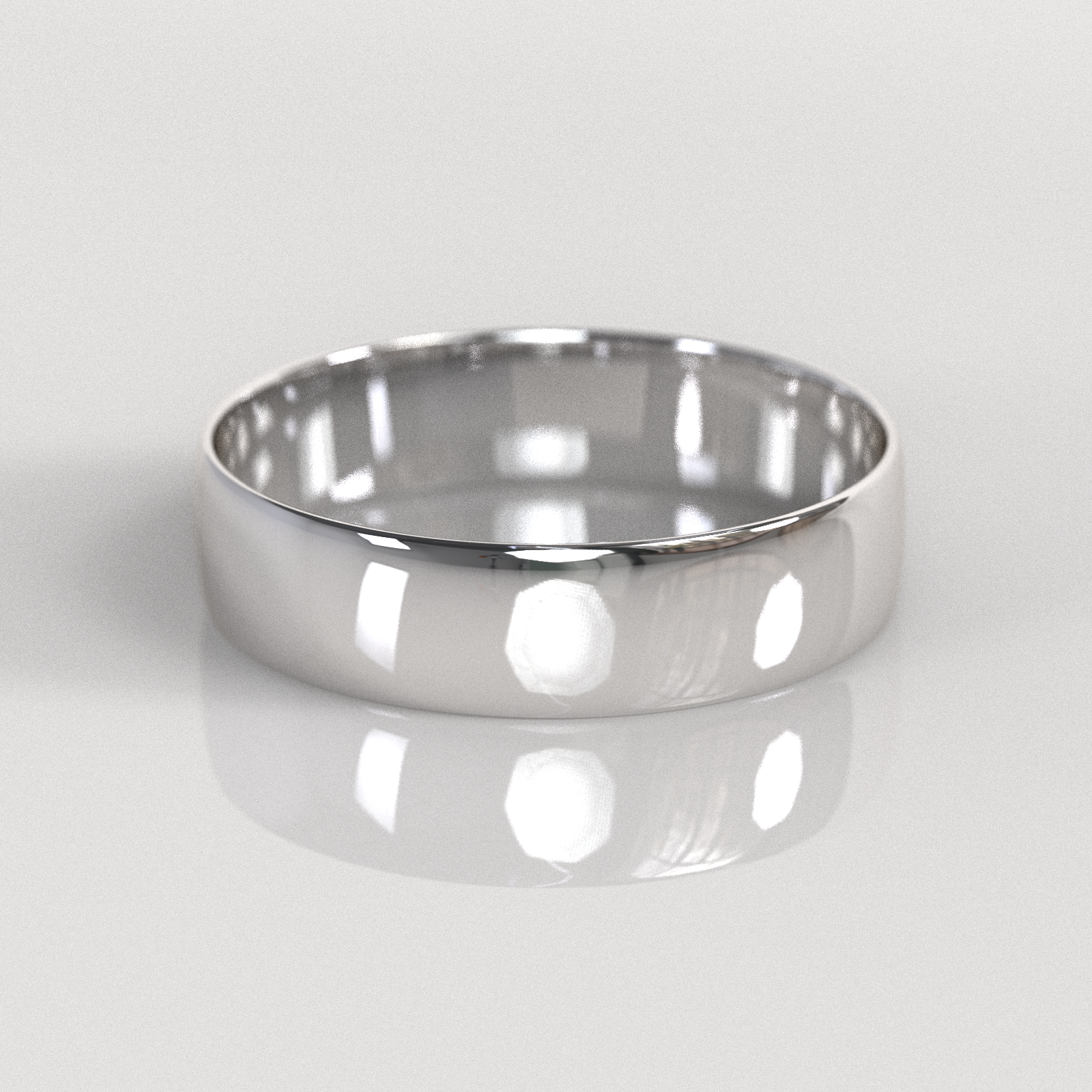 Argolla Media Caña 5mm • 2,5g - Plata