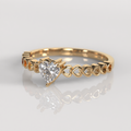 Anillo Narah - Oro Rosado 18K