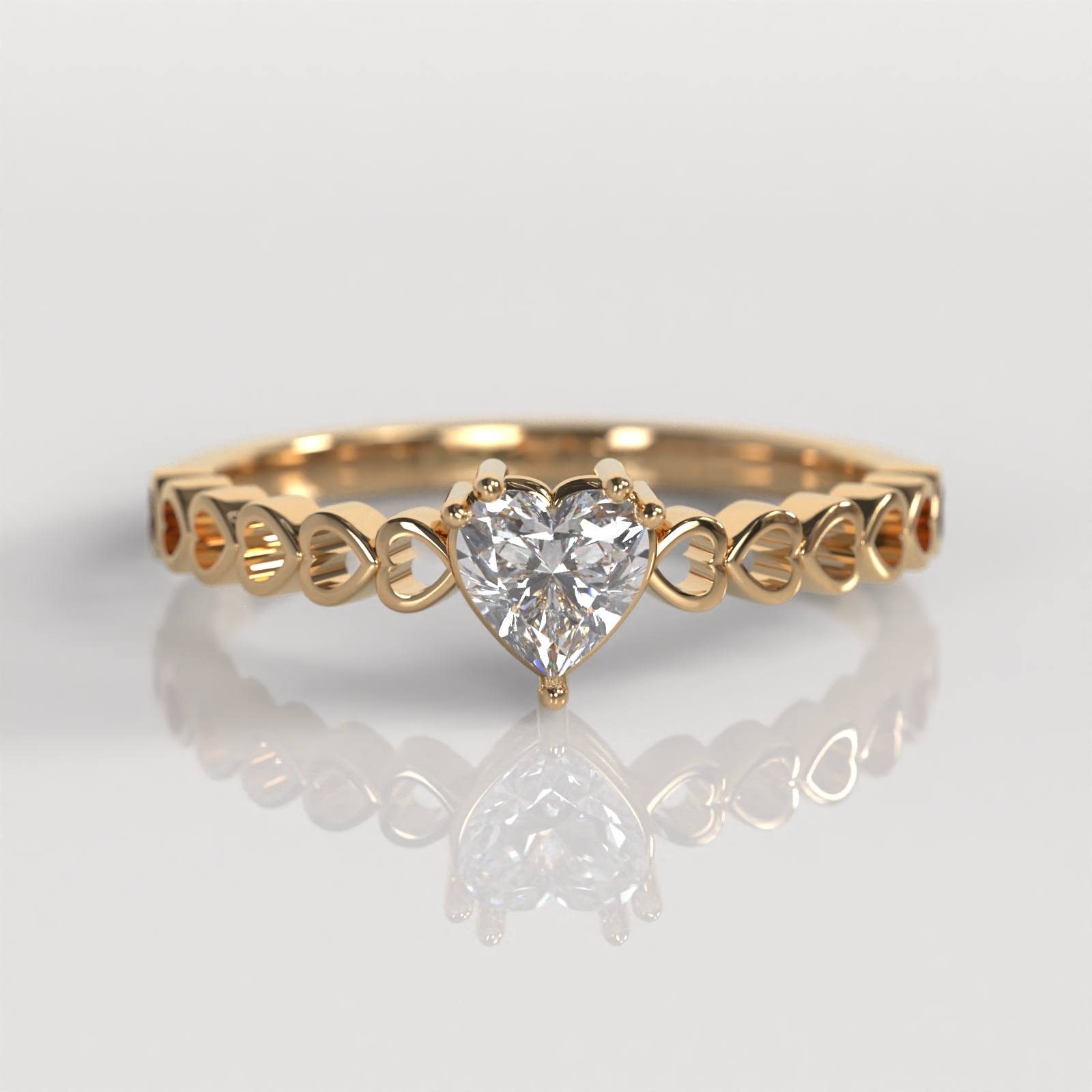 Anillo Narah - Oro Rosado 18K