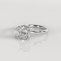 Anillo de Compromiso Danae - Plata